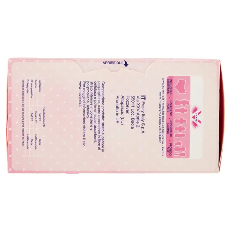 Nuvenia Protectoare pentru Chiloti Pliate in Pliculet Multistyle Dailies 30buc Bax 10 buc.